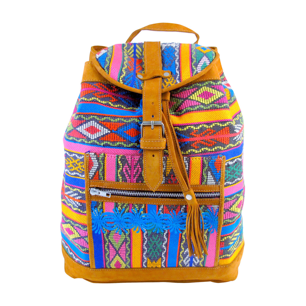 Tzunil Corte Backpack Tribal Dance