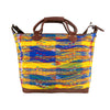 San Juan Sacatepecas Grande Maletta Navy Yellow