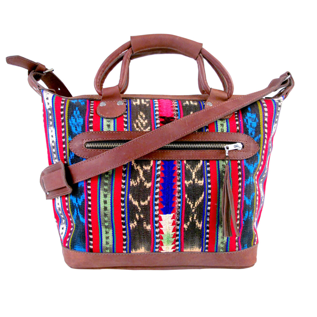 Solola Maletta Red Vintage Brocade