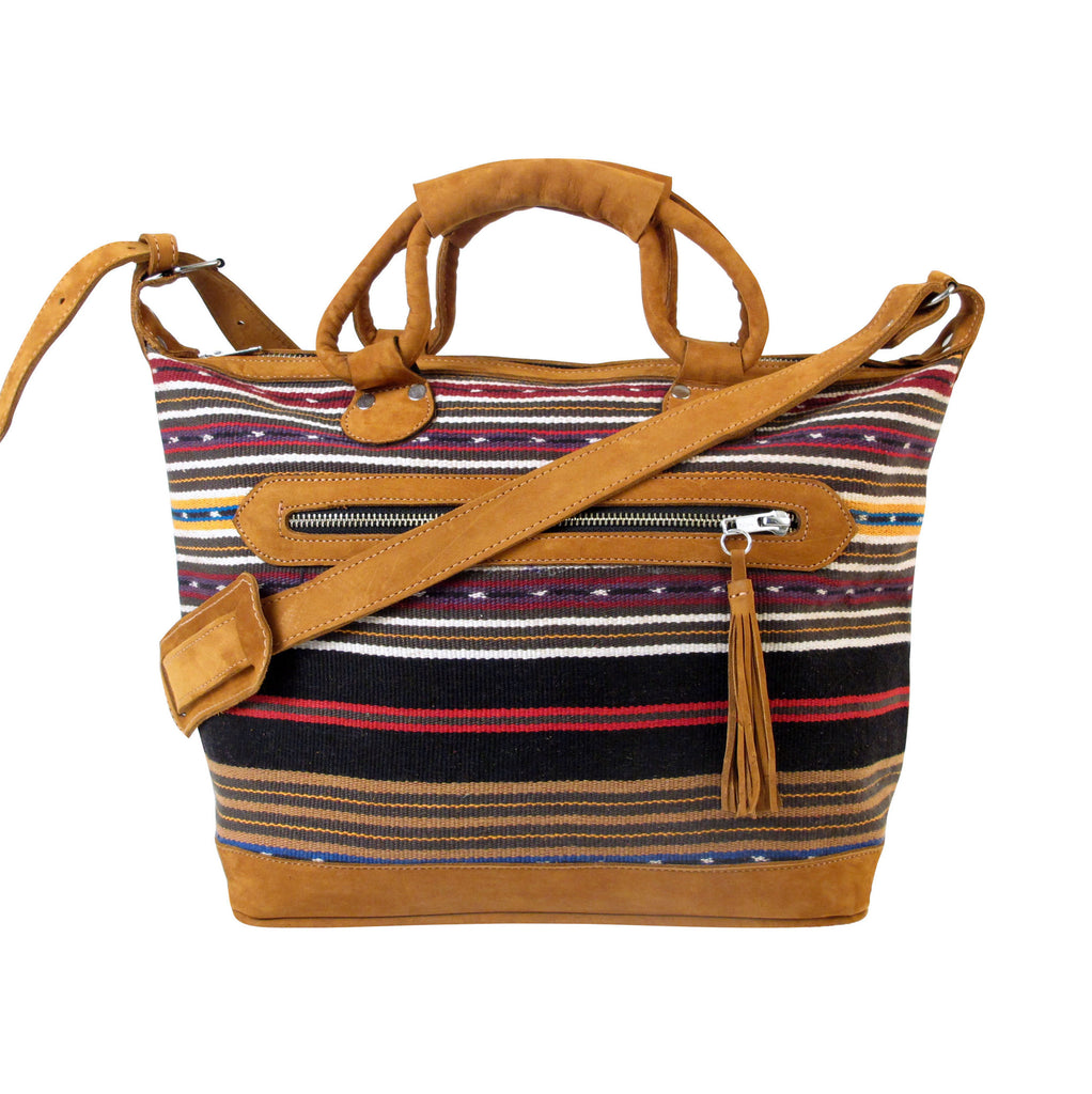 Solola Maletta Navy Safari Stripe