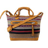 Solola Maletta Navy Safari Stripe