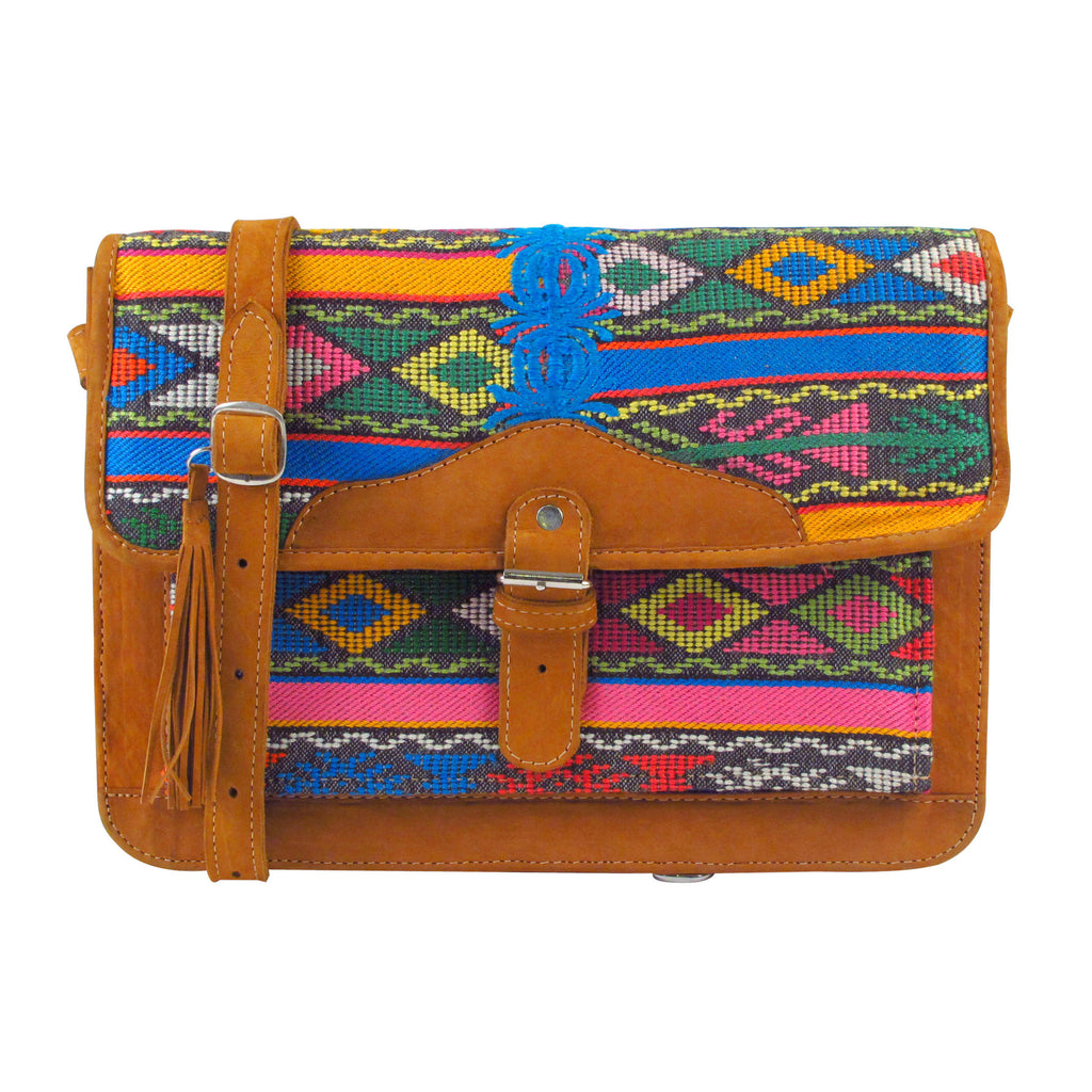 Tzunil Corte Satchel Tribal Dance