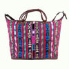 Solola Weekender Maletta Red Ikat Stripe