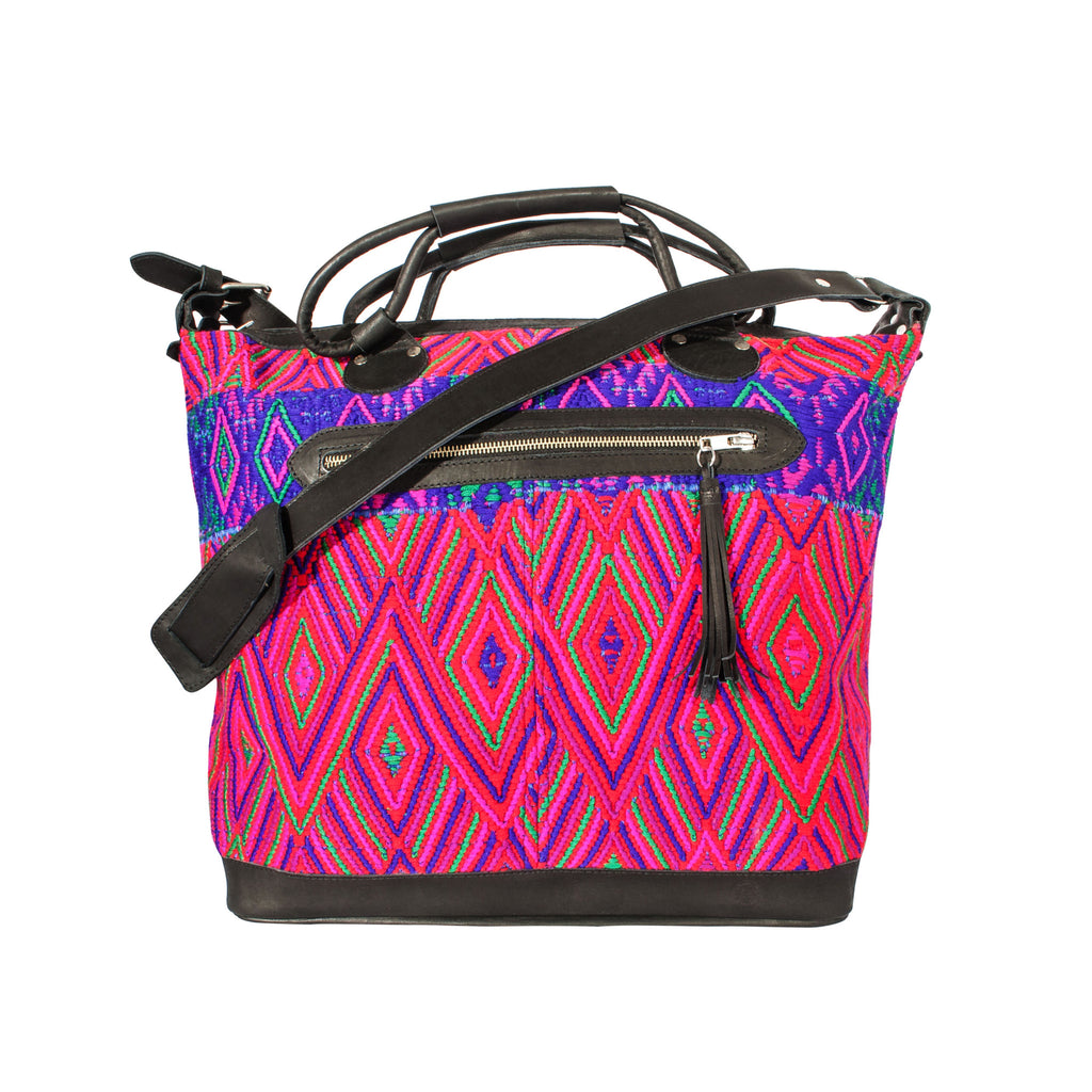 Santa Maria Grande Maletta Shocking Pink