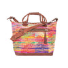 San Juan Sacatepecas Grande Maletta Mottled Canvas