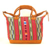 Solola Maletta Red + Ikat Stripe Suede