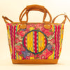 Xela Maletta Red + Yellow Aztec